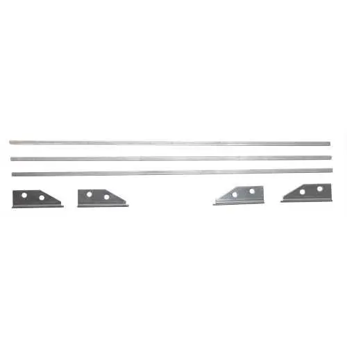 TapeTech 10'' Drywall Flat Box Repair Kit 501C10 with 3 Blades and 2 Sets of Skid Covers - Fits Tape Tech, Level 5, Drywall Master