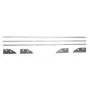 TapeTech 10'' Drywall Flat Box Repair Kit 501C10 with 3 Blades and 2 Sets of Skid Covers - Fits Tape Tech, Level 5, Drywall Master