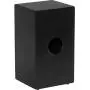 Meinl Percussion MCAJ200BK Black Stealth Cajon with Internal Snares, Birch Frontplate and Resonant MDF Body