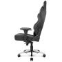 AKRacing Masters Series Max Gaming Chair with Wide Flat Seat, 400 Lbs Weight Limit, Rocker and Seat Height Adjustment Mechanisms - Black