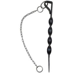 Monarch Rain Chains 15005, Black/Stainless Steel Powder Coated Iron Rain Chain Anchoring Stake, Bla