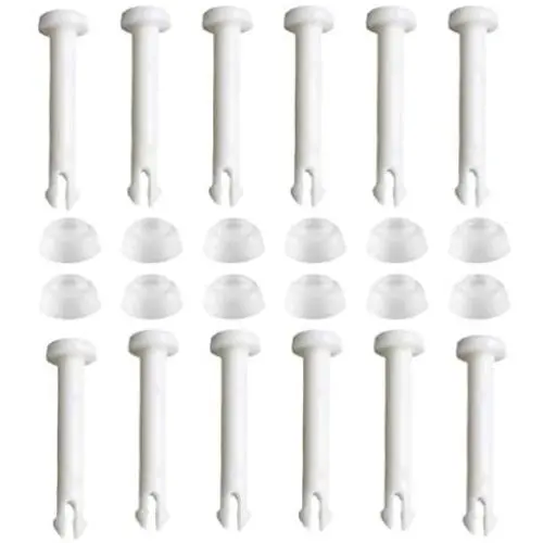 Hemoton 12pcs Plastic Pool Joint Pins with Extra Rubber Seals Pool Replacement Parts 2.36 Inch for Above Ground Intex Pools Metal Frame Pool Accessories Hemoton 12pcs Plastic Pool Joint Pins with Extra Rubber Seals Pool Replacement Parts 2.36 Inch for Above Ground Intex Pools Metal Frame Pool Accessories