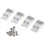 dailymall 4X Metal Shock Mount Lift Kit for WPL C14,C24 MN D90 Shock Absorber Extender