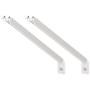 ClosetMaid 56606 12-Inch Support Brackets for Wire Shelving, 2-pack,White