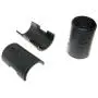 DGZZI Wire Shelf Lock Clips 24Pairs Clips Brackets Split Sleeves Wire Shelf Lock Plastic for 1 Inch Diameter Post Shelving Sleeves DGZZI Wire Shelf Lock Clips 24Pairs Clips Brackets Split Sleeves Wire Shelf Lock Plastic for 1 Inch Diameter Post Shelving Sleeves