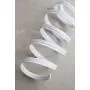 Nose Bridge Strip Fabric Wrapped Copper Wire, Washable Sewable (White, 5 Yards) - No Plastic