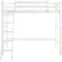 Dorel Living Moon Bay Loft Bed, Twin, White Dorel Living Moon Bay Loft Bed, Twin, White