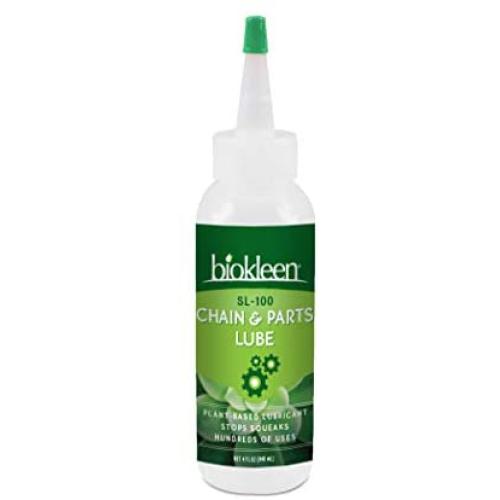 Biokleen Soy Chain & Parts Lube, Eliminates Squeaks, Loosens Stuck & Slow-Moving Parts, Protects Against Rust & Corrosion, Eco-Friendly, Non-Toxic, Plant-Based, 4 Ounces