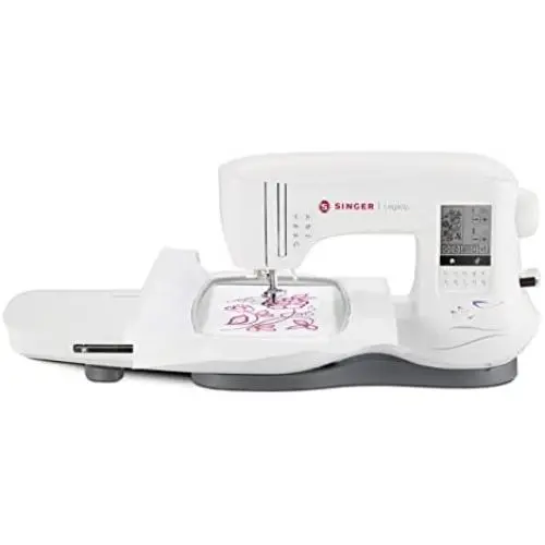 SINGER | Legacy SE300 Embroidery Machine with 200 Built-In Embroideries, LCD Touch Screen, & 250 Built-In Stitches - Sewing Made Easy SINGER | Legacy SE300 Embroidery Machine with 200 Built-In Embroideries, LCD Touch Screen, & 250 Built-In Stitches - Sewing Made Easy