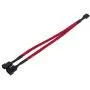 PWM Fan Splitter Cable, Yeebline 3 Pack Sleeved Braided Computer PC Fan Power Extension Cable 4 Pin Y Splitter 1 to 2 Converter (Red) PWM Fan Splitter Cable, Yeebline 3 Pack Sleeved Braided Computer PC Fan Power Extension Cable 4 Pin Y Splitter 1 to 2 Converter (Red)