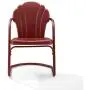 Crosley Tulip 2 Piece Chair Set Dark Red Satin Crosley Tulip 2 Piece Chair Set Dark Red Satin
