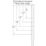 SmartSign - K-BASE-14 Cast Iron Sign Base By | 14” Od Stand With 4’ Post And Sign Bolts & Nuts Black SmartSign - K-BASE-14 Cast Iron Sign Base By | 14” Od Stand With 4’ Post And Sign Bolts & Nuts Black