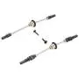 Tongina Upgrade Metal Front Rear Bridge Axle Differential Diff Set for WPL B14 C14 C24 - Metal Differential with Bearing Tongina Upgrade Metal Front Rear Bridge Axle Differential Diff Set for WPL B14 C14 C24 - Metal Differential with Bearing