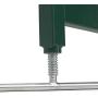 Stark Professional Shaping Sharper Benchtop Machine Workbench English Wheel Sturdy Sheet Metal Shaping Bench, Green