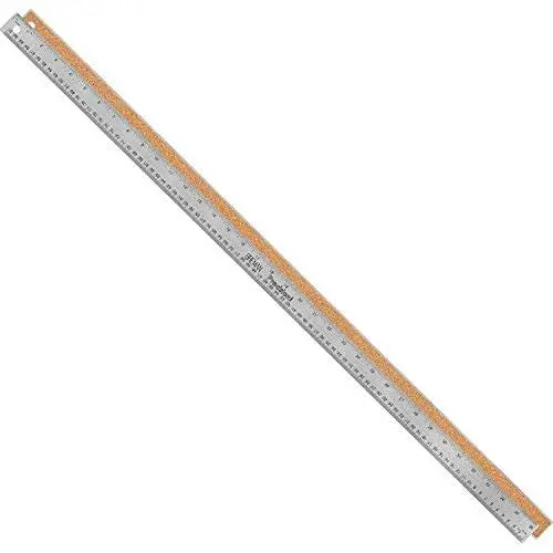 Breman Precision Stainless Steel 36 Inch Metal Rulers - Straight Edge Rulers with Inch and Metric Graduations for School Office Engineering Woodworking - Flexible with Non Slip Cork Base Breman Precision Stainless Steel 36 Inch Metal Rulers - Straight Edge Rulers with Inch and Metric Graduations for School Office Engineering Woodworking - Flexible with Non Slip Cork Base