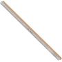 Breman Precision Stainless Steel 36 Inch Metal Rulers - Straight Edge Rulers with Inch and Metric Graduations for School Office Engineering Woodworking - Flexible with Non Slip Cork Base