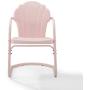 Crosley Tulip 2 Piece Chair Set Pastel Pink Gloss