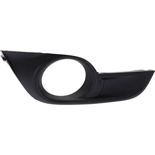 DAT AUTO PARTS Fog LAMP Bezel Replacement for 13-15 Nissan Altima 4DR Sedan Models Black Right Passenger Side NI1039115