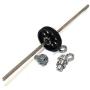 Hong TTH - Parts & Accessories Metal Main Axie Drive Shaft with Gears Bearing Set PX9200-25 for 1/12 PX9200 High Speed RC Car Upgrade Spare Parts
