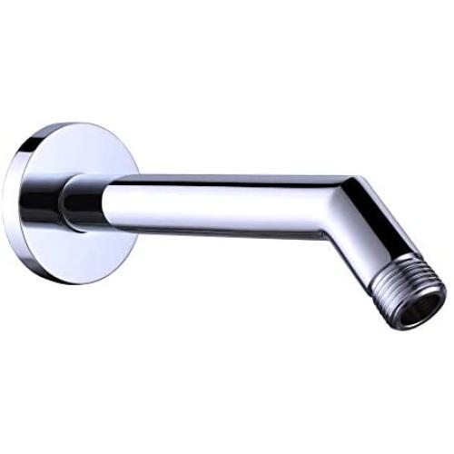 All Metal 7 Inch Shower Arm and Flange with Set Screw, Chrome | Wall Elbow Pipe and Cover Plate | Universal Replacement Part for Showerheads All Metal 7 Inch Shower Arm and Flange with Set Screw, Chrome | Wall Elbow Pipe and Cover Plate | Universal Replacement Part for Showerheads