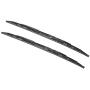 X AUTOHAUX Metal Front Windshield Wiper Blades for Discovery II 98-04 - 21 Inch + 21 Inch