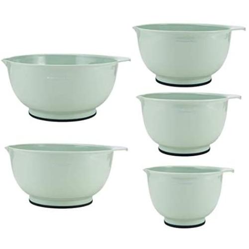 KitchenAid Classic Mixing Bowls, Set of 5, Pistachio