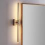 JONATHAN Y JYL7022B Makena 28'' Dimmable Integrated Metal Wall Sconce Minimalistic,Modern,Contemporary 3000K LED Bulbs for Bedroom Livingroom Bathroom Hallway, Gold