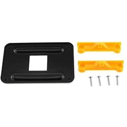 DGZZI AM4 Backplane Yellow Durable CPU Heatsink Bracket Motherboard CPU Fan Cooling Mounting Sheet Plate for AM4 AMD Socket