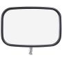 Pair of Manual Side View Chrome Mirrors with Metal Housing Replacement for 1980-1997 F100 F150 F250 F350 Pickup 1980-1996 Bronco