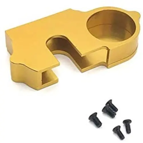SONPP Metal Reduction Gear Cover for Wltoys 124018 124019 1/12 RC Car Upgrade Parts Accessories,Yellow SONPP Metal Reduction Gear Cover for Wltoys 124018 124019 1/12 RC Car Upgrade Parts Accessories,Yellow