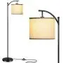 Addlon Floor Lamp for Living Room with Lamp Shade and 9W LED Bulb Modern Standing Lamp Floor Lamps for Bedrooms Black Addlon Floor Lamp for Living Room with Lamp Shade and 9W LED Bulb Modern Standing Lamp Floor Lamps for Bedrooms Black