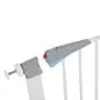 Metal Baby Gate Pet Gate 27-32 Inch Extra Wide Pressure Mounted Dog Gate for Stairs & Doorways Baby Gate with Door Walk Through Easy Step NO Need Tools NO Drilling, Adjustable Size (Metal Gate) Metal Baby Gate Pet Gate 27-32 Inch Extra Wide Pressure Mounted Dog Gate for Stairs & Doorways Baby Gate with Door Walk Through Easy Step NO Need Tools NO Drilling, Adjustable Size (Metal Gate)