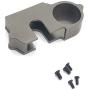 HONG YI-HAT WLtoys 144001 124018 124019 RC car Parts Metal Upgrade dust Cover Suitable for Upper and Lower Cover of Reduction Gear Spare Parts (Color : Purple)