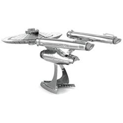 Metal Earth Fascinations Star Trek USS Enterprise NCC-1701 3D Metal Model Kit