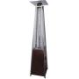Hiland Bronze Glass Tube Patio Heater, HLDS01-GTHG
