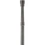 Hepworth Traditional Outdoor Light Post and Cap Base Veranda Bronze 76 3/4'' for Post Exterior House Garden Yard Porch Deck Walkway - John Timberland
