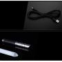 KYBERS Basic Series Single Color Metal Hilt Lightsaber Light Saber with Sound Aluminum Hilt(Silver hilt Blue Light)