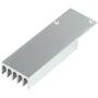 JMT M.2 2280 SSD Heatsinks with 20mm DC5V DC12V 3pin Fan Powerful Cooling Radiator for PCIE NVME SATA M.2 SSD Cooler (DC5V Fan,Silver)