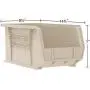 Akro-Mils 30240 AkroBins Plastic Storage Bin Hanging Stacking Containers, (15-Inch x 8-Inch x 7-Inch), Blue, (12-Pack) (30240BLUE) Akro-Mils 30240 AkroBins Plastic Storage Bin Hanging Stacking Containers, (15-Inch x 8-Inch x 7-Inch), Blue, (12-Pack) (30240BLUE)