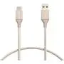 Amazon Basics Double Braided Nylon USB-C to USB-A 2.0 Fast Charging Cable, 3A - 1-Foot, Gold Amazon Basics Double Braided Nylon USB-C to USB-A 2.0 Fast Charging Cable, 3A - 1-Foot, Gold