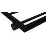 Daybed with A Trundle Twin Size,Daybed Metal Frame with Pullout Trundle for Kids Teens and Adults, No Box Spring Needed (Black)