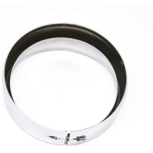 Headlight Bracket Motorcycle 5.75 Metal Black/Chrome Headlamp Visor Style, 5.75inch Headlight Trim Ring 69735-05 fit for Sportster Dyna FXLR, FXST Headlight Assemblies & Part (Chrome) Headlight Bracket Motorcycle 5.75 Metal Black/Chrome Headlamp Visor Style, 5.75inch Headlight Trim Ring 69735-05 fit for Sportster Dyna FXLR, FXST Headlight Assemblies & Part (Chrome)