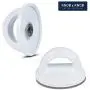 Universal Pot Lid Replacement White Knobs Pan Lid Holding Handles (1 Pack) Universal Pot Lid Replacement White Knobs Pan Lid Holding Handles (1 Pack)
