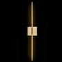 JONATHAN Y JYL7022B Makena 28'' Dimmable Integrated Metal Wall Sconce Minimalistic,Modern,Contemporary 3000K LED Bulbs for Bedroom Livingroom Bathroom Hallway, Gold