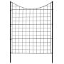 Zippity Outdoor Products WF29002 Garden Metal Fence 42'' 1 Box (5 Panels & 6 Stakes)