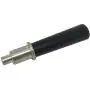 Vermont Castings Wooden Fallaway Handle Assembly (Black Wood with Brushed Nickel Nub) 30004175K Vermont Castings Wooden Fallaway Handle Assembly (Black Wood with Brushed Nickel Nub) 30004175K