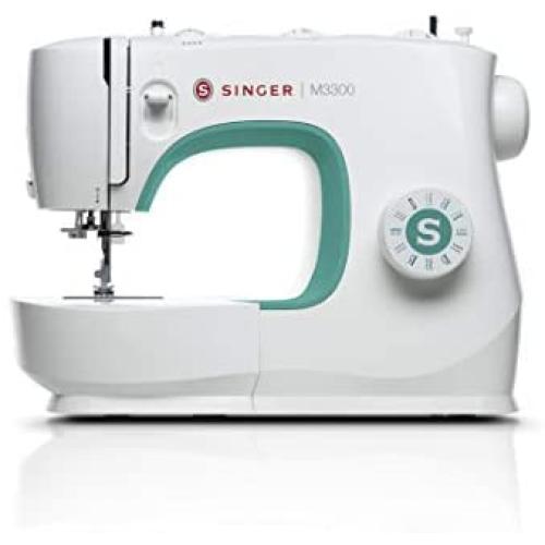 SINGER | M3300 Sewing Machine with 97 Stitch Applications, & 1-Step Buttonhole - Perfect for Beginners - Sewing Made Easy