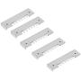 TOPINCN 5Pcs Bee Hive Doors Beehives Nest Door Entrance Gate Metal Anti-Scape Door Beekeeping Equipment Bee Breeding Tools