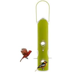 Metal Tube Wild Bird Feeder Attract More Birds Perfect for Garden Decoration, Great Bird Feeders for Small & Medium Birds, Easy to Clean and Fill Bird Feeder Hanger Included Great Gift & Fun Idea!