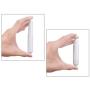 Shappy Toilet Paper Holder Roller White Replacement Plastic Spring Loaded（4 Pack）
